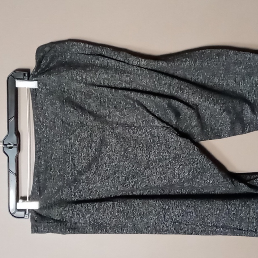 Ready to Go Black/Gray Patterned Athletic Leggings Size 3X - Picture 5 of 6